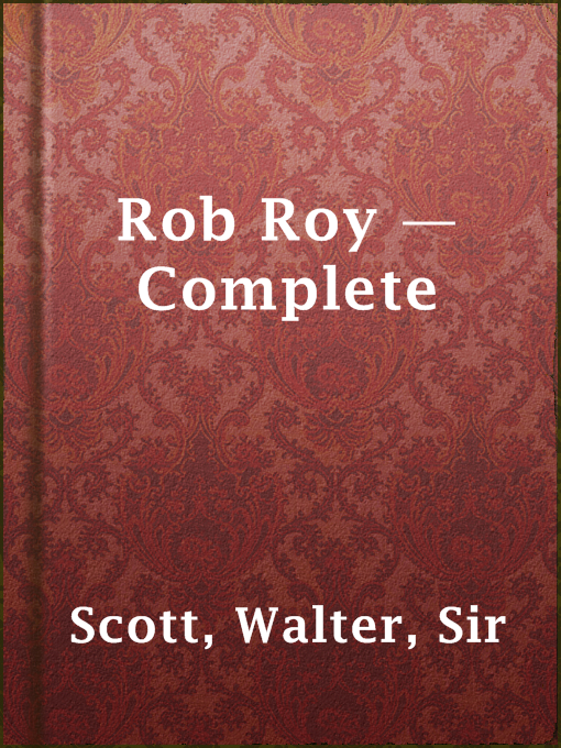 Cover image for Rob Roy — Complete